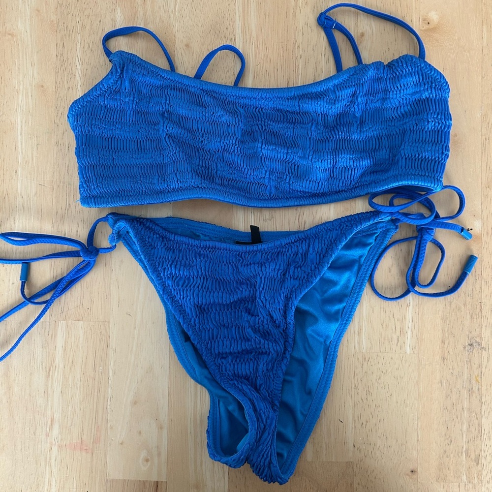 Triangl Blue Women's Swimwear Set